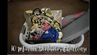 Declutter with Me |10 Minute Declutter Challenge