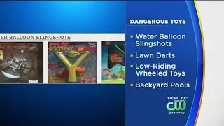 Consumer Group Lists Summer Most Dangerous Toys For Children