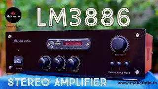 #LM3886 Stereoamplifier with Tonecontrol#amplifier#amplifiers #speakers#stereoamplifier#speakers#etc