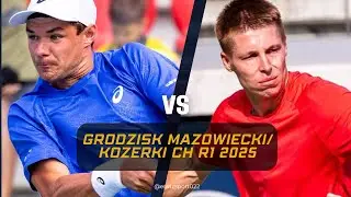 Grodzisk Mazowiecki/Kozerki Challenger 2025 R1: Kamil Majchrzak [1] vs. Ilya Ivashka [PR] Highlights