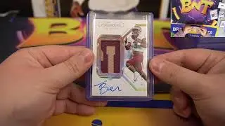Break #2911: 2025 Panini National Treasures Collegiate Football Hobby Full Case (4 Box) Player Break