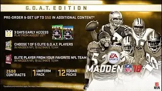 Is Madden 18 G.O.A.T. Edition Worth It?