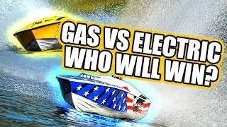 Exceed Racing Eagle Gas Powered vs Fiberglass Performance Electric Racing Boats