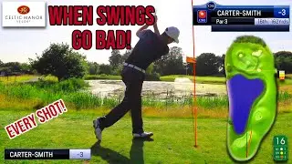 When swings go bad! Celtic Manor Roman Road