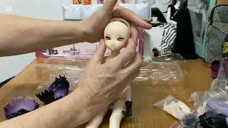 Affordable 1/5 bjd: unboxing, review and customising UF doll drink plus series from @kikagoods