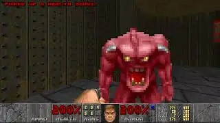 Doom + Doom II: Doom - E2M3: Refinery (100%)