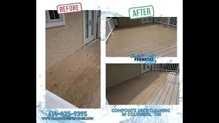 Composite Deck Cleaning in Columbus, Ohio!