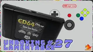 [UNBOXING LAMENTABLE] ED64 Plus: everdrive N64 a full Aliexpress