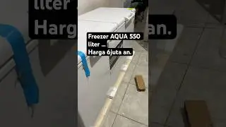 Freezer AQUA 550 liter #umkmindonesia #idejualan #umkmkotapekalongan #motivation