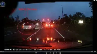 SR-40 Entering South 95 Spin Out Ormond Beach, FL