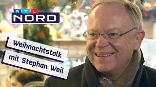 Weihnachtsinterview: Ministerpr&auml;sident Stephan Weil und Moderator Alexander Gurgel
