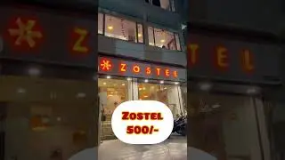 Best and cheap stay in Rishikesh hostels Zostel  gO stops mostache rishikesh #hostels #shorts #short
