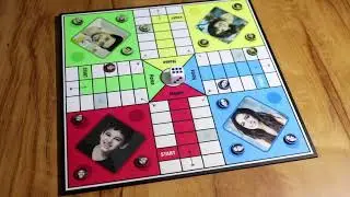 Personalized Ludo wooden board game- 2 in 1 | Huppme.com- India's Best gifting  company Happy Jugnu