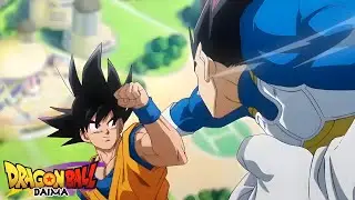 Goku vs Vegeta Scene | English Dub | Full Fight | DB Daima