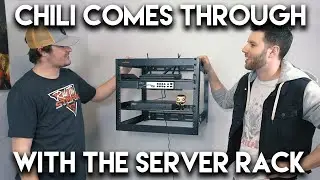 Organize Your Servers Or Home Theater Gear, Mount It To The Wall, & Head To Chili's To Celebrate