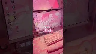My setup vs my room🩷#gaming #aesthetic #unboxing #pc #setup #asmr #kawaii #pink