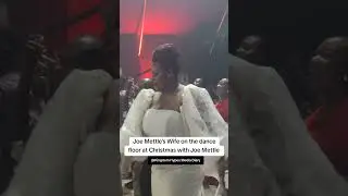 Joe Mettle's Wife on the dance floor at Christmas with Joe Mettle 2024 #shorts #trending #video