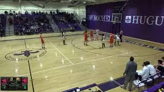 New Rochelle Boys Varsity Basketball vs. Mamaroneck 2/14/22