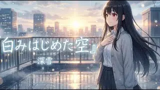 白みはじめた空　#深雪 #オリジナル曲 #新曲 #歌ってみた #シンガーソングライター #aivideo