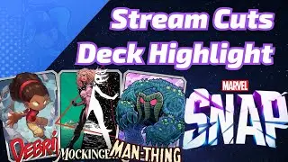 Mockingbird's Man-Thing Clutter - Marvel SNAP Deck Highlight & Gameplay