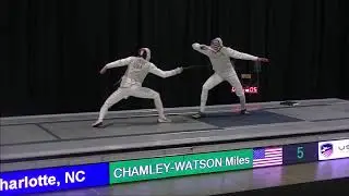2019 January NAC Div I Men's Foil Semis: Itkin vs. Chamley-Watson