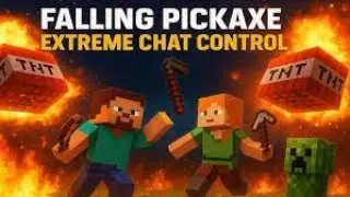Chat Controls The Game 🔥 | Falling Pickaxe | Shorts Live