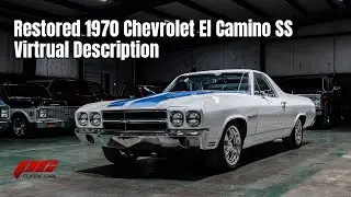 *SOLD* Restored 1970 Chevrolet El Camino SS Virtual Description-Built 327-Auto-AC