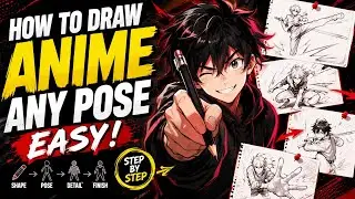 How To Draw ANY POSE (🤫 Secret of Pro Artist)