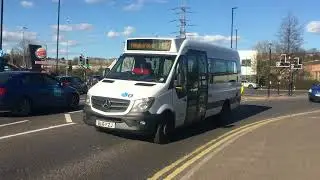 South Pennine BL16 FZJ heads along Leppings Lane with a M92 service to Hillsborough from Harley