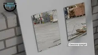 De werking van een veiligheidsspiegel | Glasopmaat.be