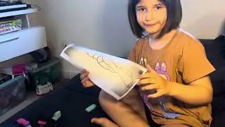 Pintando desenhos selecionados 