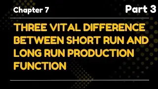 Short Run vs Long Run Production Function | 3 Major Differences | Class 11 Economics