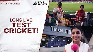 Adelaide Oval Sees Record Crowd on Day 2 of the Pink Ball Test! | AusvIndOnStar