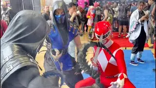 Brooklyn ComicCon 2024 - Power Rangers Vs Mortal Kombat