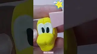 Lets make disney pluto dog in clay today!!