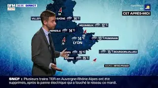 M&eacute;t&eacute;o Lyon: un temps agit&eacute; ce mercredi avec de la pluie toute la journ&eacute;e