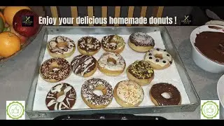 Donuts Fresh Delicious Homemade                       دونات طازجة ولذيذة محضرة منزلياً