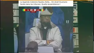 La legende malienne Seydou Keïta... On dirait Ousmane Sonko dans les tribunes. Quelle ressemblance !