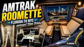 FLORIDA TO NYC AMTRAK ROOMETTE!
