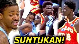 Sasapakin na ng player na'to si Ja Morant, tanggal angas! | Nagpa block party sa memphis!