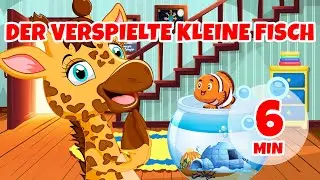Der verspielte kleine Fisch – 6 Min. Giramille | Kinderreime und Kinderlieder