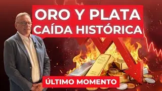 ORO Y PLATA SUFREN CA&Iacute;DA HIST&Oacute;RICA | An&aacute;lisis en profundidad del Oro y Plata