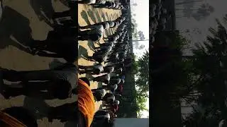 Morning physical training classes at GVGS CAMPUS