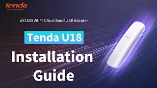 Tenda U18 Unboxing & Installation Guide ⚙️🔧