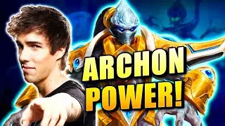 Архонт Тассадар из Grubby &mdash; Игровой процесс Heroes of the Storm 2021