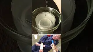 Ferromagnetic liquid near a magnet #physics