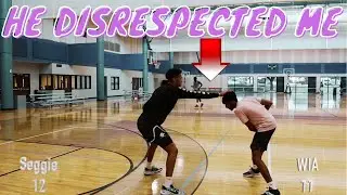 NAILBITING 1v1 Seggiehoops Vs. 6'5 D1 Hooper / Tiktok Star WIABASKETBALL