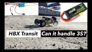 HBX Transit Converted to 3S with the stock motor