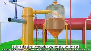 Cooking oil solvent extraction plant/Cooking oil solvent extraction equipment/Condenser