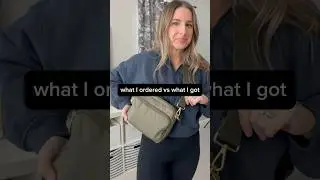 What I Ordered vs What I Got: City Crossbody Bag | Canvelle